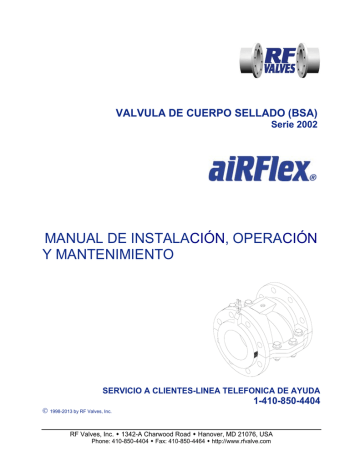 Manual De Instalación, Operación Y Mantenimiento | Manualzz