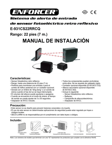 MANUAL DE INSTALACIÓN | Manualzz