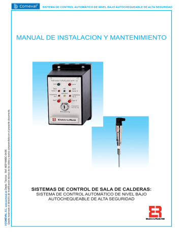 MANUAL DE INSTALACION Y MANTENIMIENTO | Manualzz