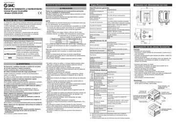 Manual De Instalación Y Mantenimiento | Manualzz