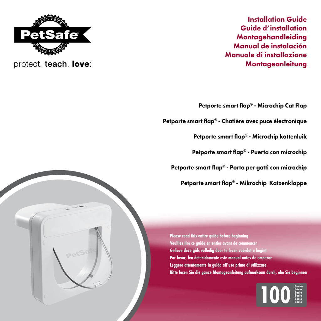 Petsafe Petporte smart flap Installation manual Manualzz