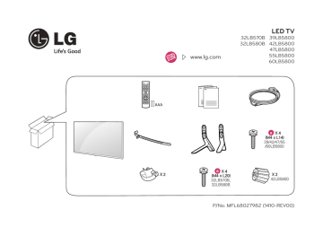 LG 32LB580B Manual de usuario | Manualzz