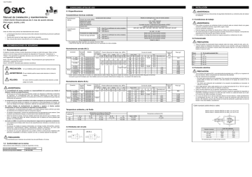Manual De Instalación Y Mantenimiento | Manualzz