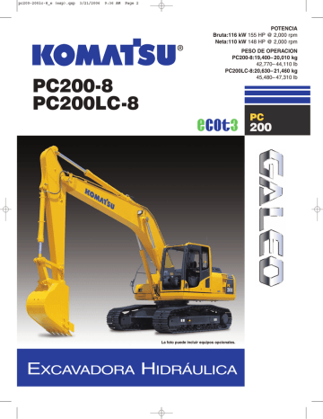 Pc0 8 Komatsu Manualzz