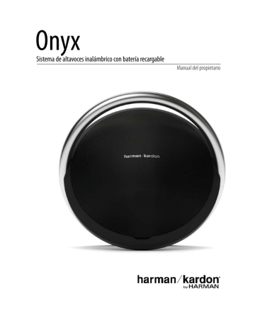 Harman Kardon Onyx El manual del propietario | Manualzz