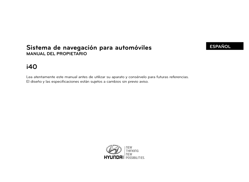 Hyundai I40 El manual del propietario Manualzz