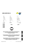 Lever Chain Hoist LA008, LA010, LA016, LA020, LA025, LA032, LA063, LA090 User Manual