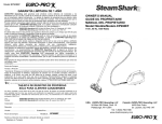 Steam Shark EP908EF User Manual