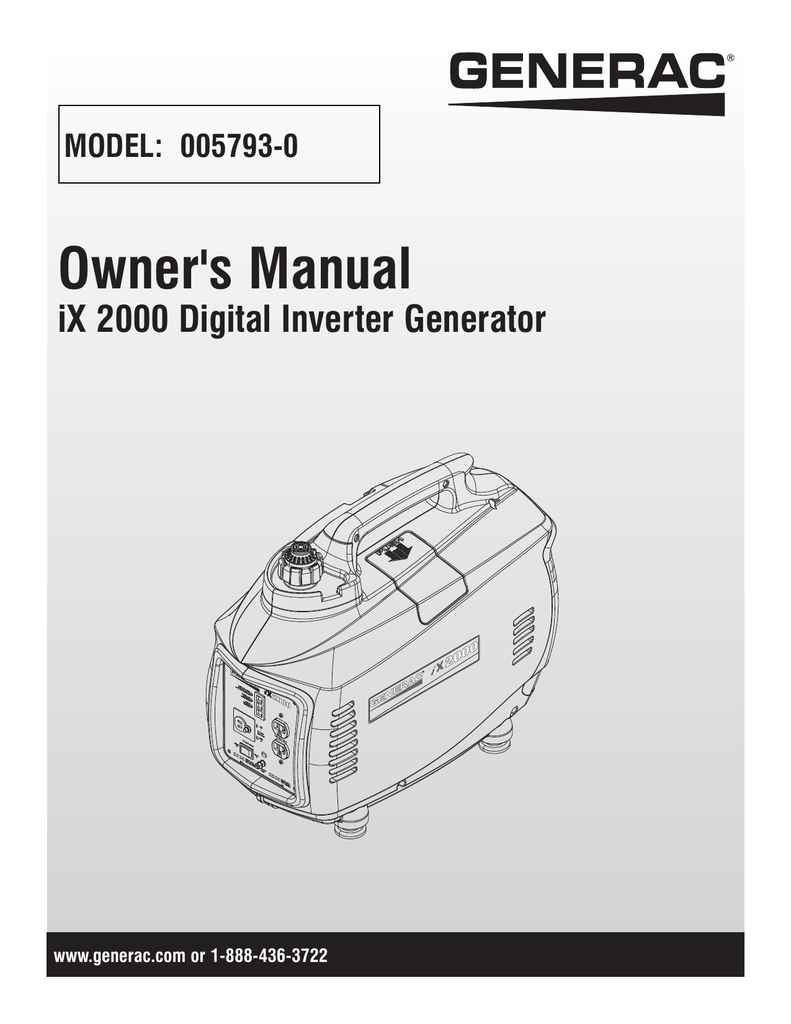 Generac Power Systems, Inc. Manualzz