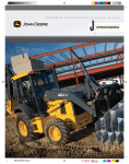 John Deere Retroexcavadoras Serie J Manual