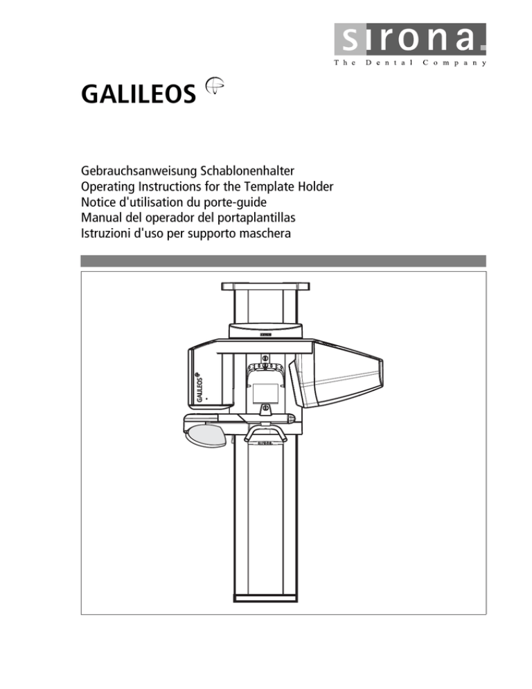 galileos Sirona Technical Documentation Manualzz