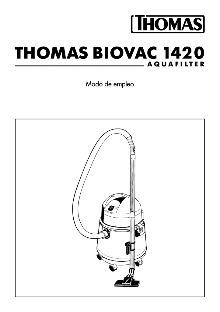 THOMAS BIOVAC 1420 | Manualzz