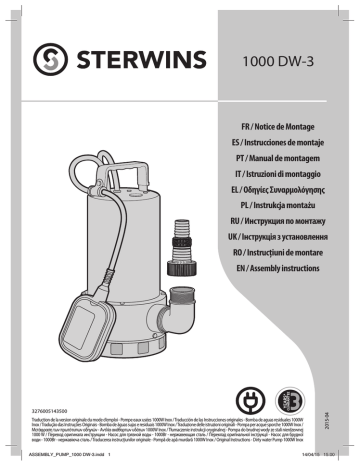 STERWINS 1000 DW-3 Manual de utilizare | Manualzz