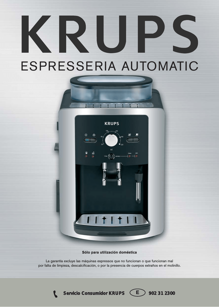 ESPRESSERIA AUTOMATIC | Manualzz