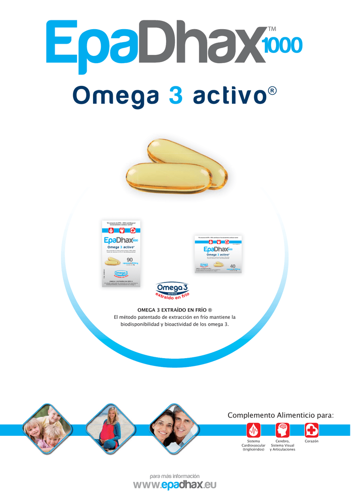 EpaDhax Omega 3 Activo | Manualzz
