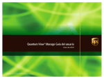 Quantum View Manage Gu&iacute;a del usuario: Informaci&oacute;n, Descarga y Preguntas