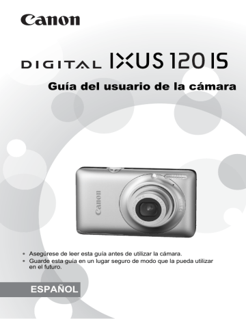 Canon Digital IXUS 120 IS Guía del usuario | Manualzz