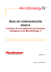 MicroStrategy 7i Gu&iacute;a de configuraci&oacute;n - Gu&iacute;a r&aacute;pida