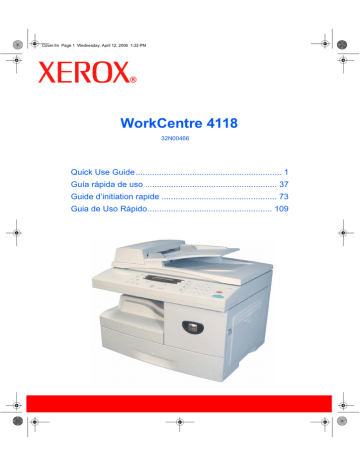 Xerox 4118 WorkCentre User Guide | Manualzz
