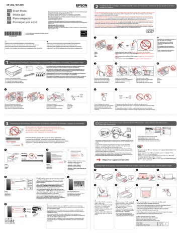 Epson Expression Home XP-205 Manual de usuario | Manualzz
