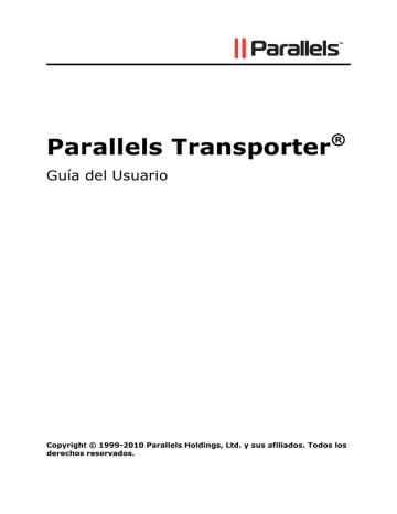 parallels transporter agent