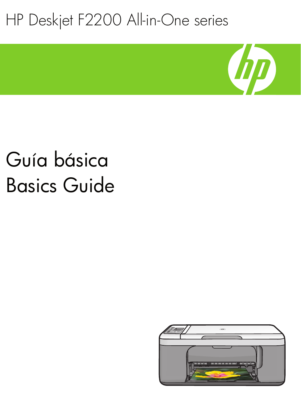 HP Deskjet F2200 All-in-One Printer series User manual | Manualzz