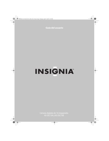 Insignia NS-DSC10B 10.0-Megapixel Digital Camera Manual de usuario | Manualzz