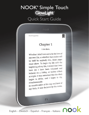 Nook Glowlight 4 Manual