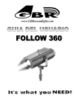 GBR Seguidor FOLLOW 360 Gu&iacute;a del usuario