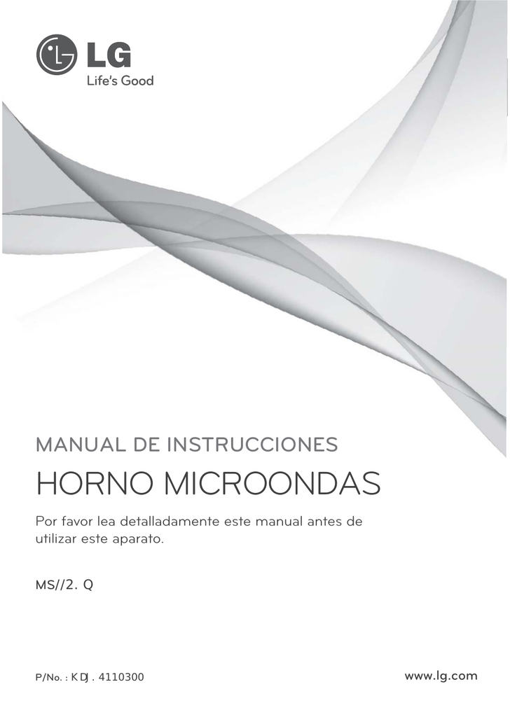 HORNO MICROONDAS | Manualzz