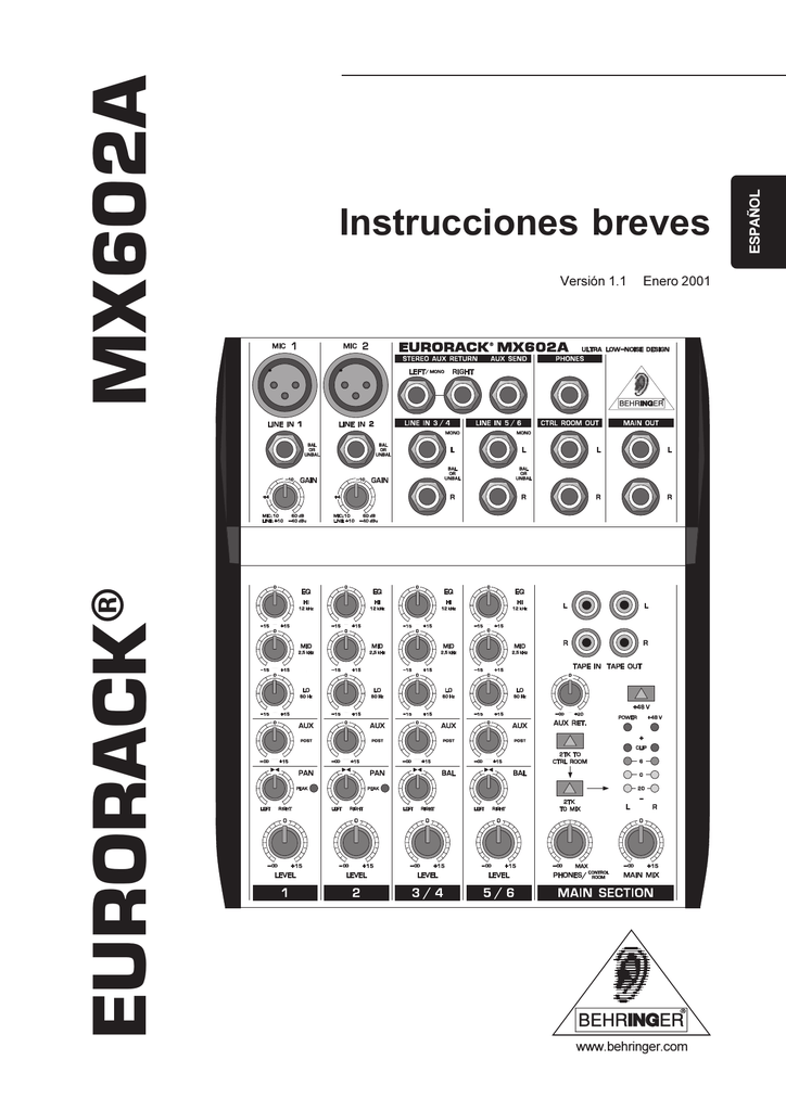 Инструкция пульта behringer. Микшерный пульт Behringer mx602a. Микшерный пульт Behringer MX 802. Behringer Eurorack mx802a схема. Behringer mx602a схема.