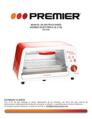 HORNO ELÉCTRICO (6 LTS) | Manualzz