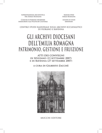 Gli Archivi Diocesani Dell Emilia Romagna Manualzz