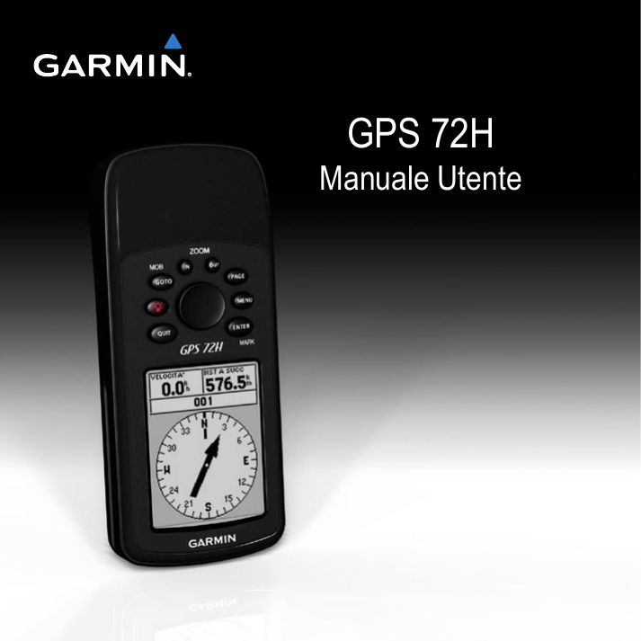 Garmin GPS 72H User manual Manualzz