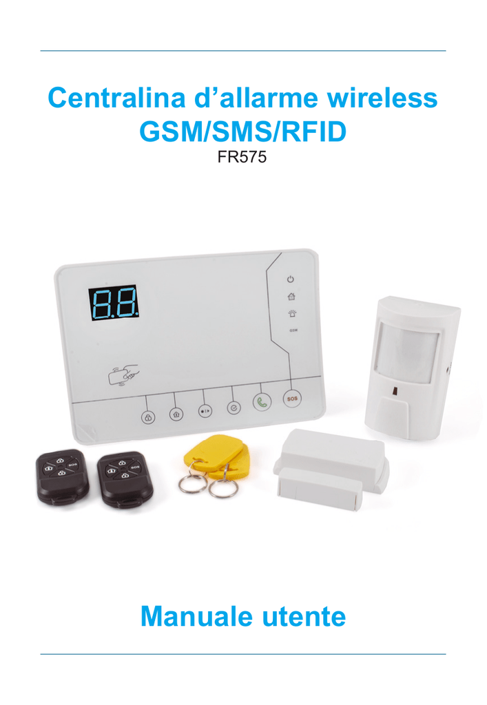 centralina allarme casa wifi