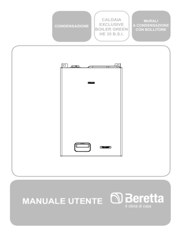 Beretta EXCLUSIVE BOILER GREEN HE 35 B.S.I. Boiler Manuale Del ...