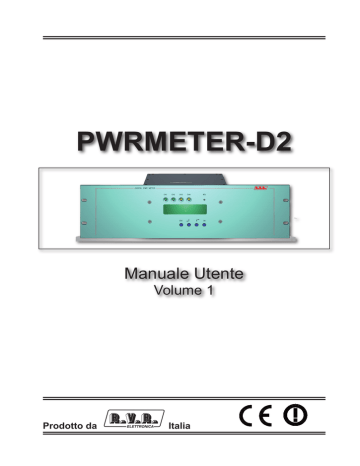 PWRMETER-D2 - RVR Elettronica SpA Documentation Server | Manualzz