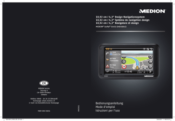 Dispositif mains-libres Bluetooth. Medion GoPal E4450 MD98840 | Manualzz