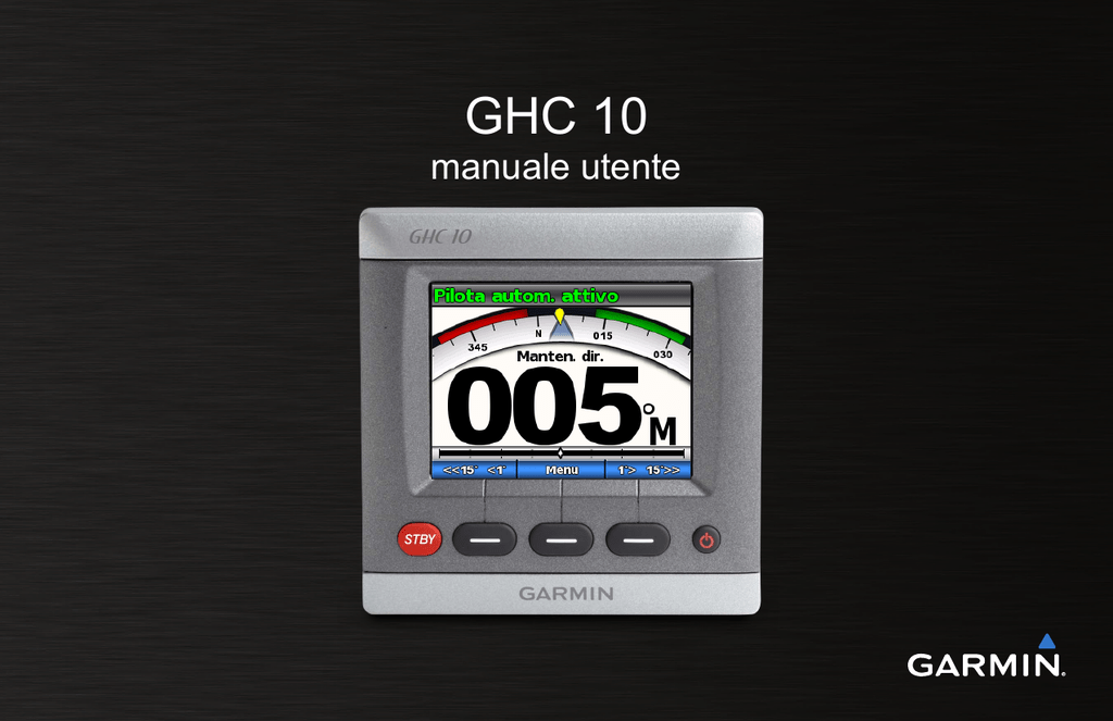 Garmin GHP™ 20 Marine Autopilot System for Viking® Manuale del