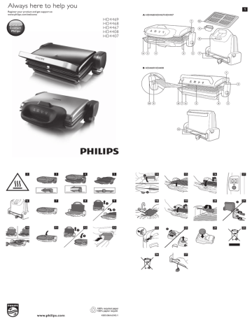 Philips HD4469/90 User manual | Manualzz
