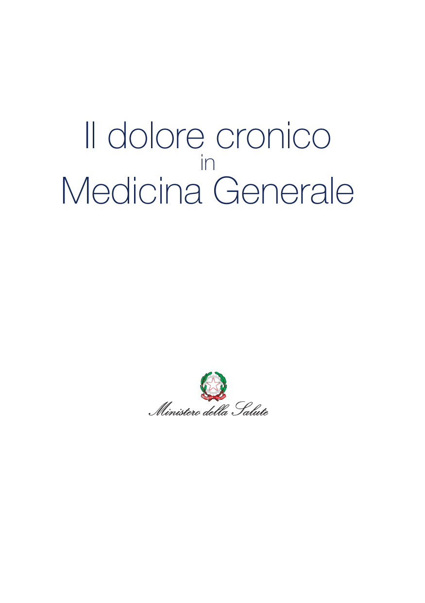 Il Dolore Cronico Medicina Generale Manualzzcom