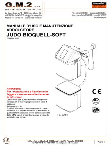 Addolcitore Manuale 8 Litri 3/8" Cod.3010001 – Universale, Nuovo