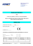 Rifasamento industriale C94S Manuale Tecnico