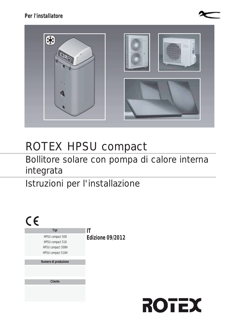 ROTEX HPSU compact 5xx Manualzz ROTEX HPSU compact 5xx Manualzz