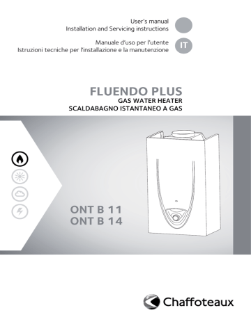 Chaffoteaux FLUENDO PLUS ONT B 11/14 Water Heater Owner's Manual | Manualzz