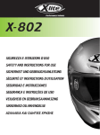 X-lite X-802 Helmet User Manual