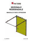 Porta sezionale Manuale d'uso e istruzioni