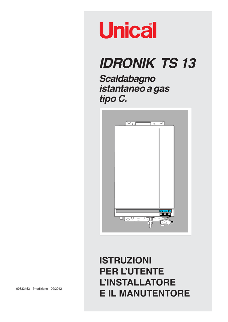 LO SCALDABAGNO SCARICARE