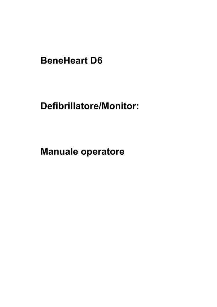 DEFIBRILLATORE VOLTAGGIO SCARICA