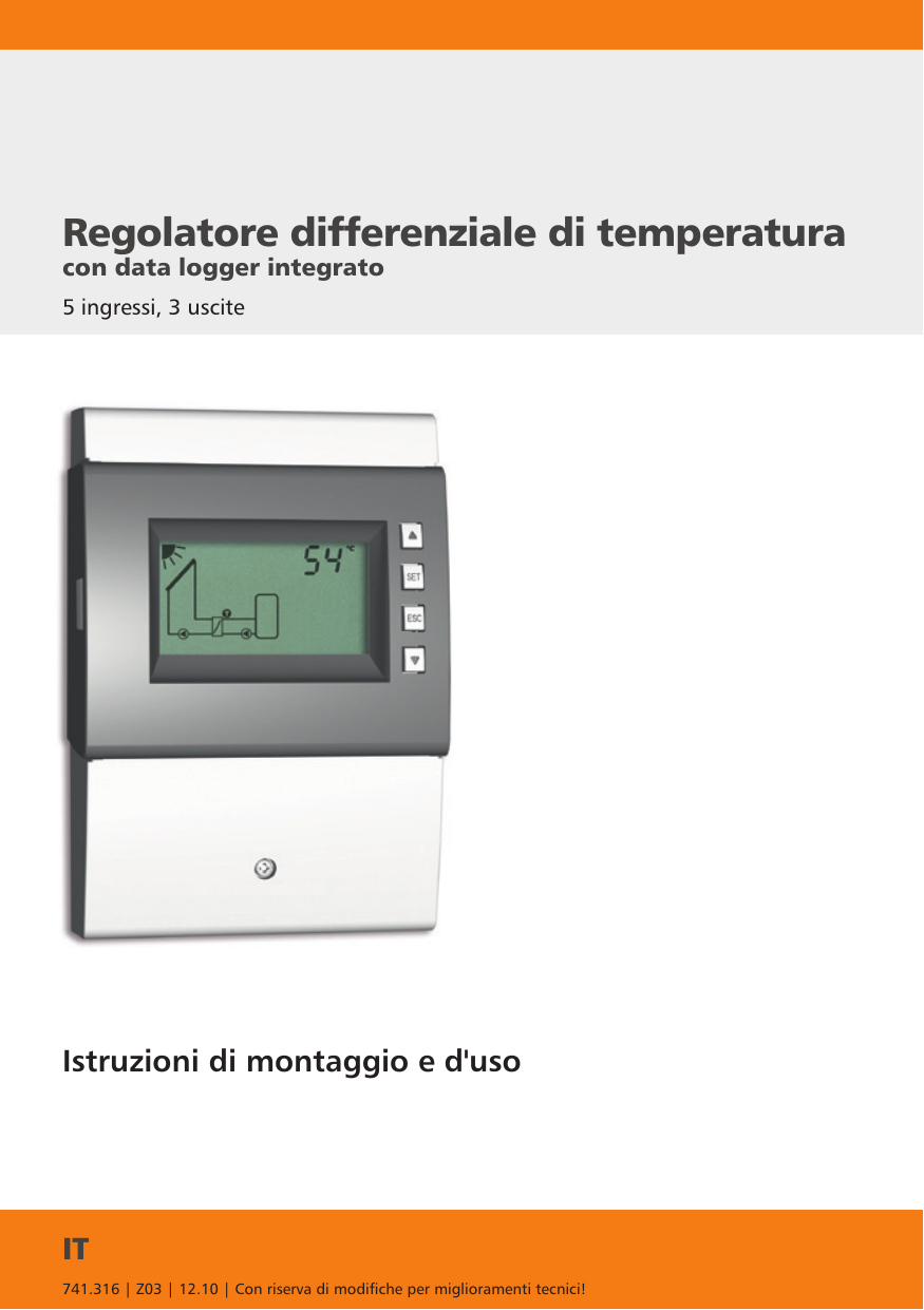Istruzioni di montaggio e d`uso SC 500 Manualzz